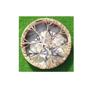 Bodhrán irlandais de qualité supérieure, tête fixe en peau de chèvre, tambour Bodhrán traditionnel irlandais imprimé, tambour Bodhrán en bois personnalisé - Product Image 2