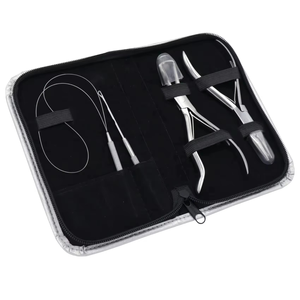 Kit d'outils professionnel pour extensions de cheveux, ensemble d'accessoires pour l'application et le retrait d'extensions de cheveux - Product Image 2