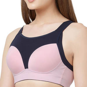 Soutien-gorge de sport sans coutures pour femme, grandes tailles, léger, maintien élevé, rembourré, bretelles réglables, respirant, écologique, pour yoga, course et gym - Product Image 3