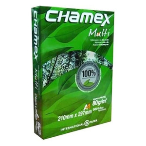 Papel de Copia Chamex de Calidad / Papel A4 de 80, 75 GSM / Papel de Copia Chamex A4 de 80 GSM, 500 Hojas - Product Image 1