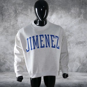 Sudadera de Cuello Alto Personalizada para Mujer Jimenez, Sudadera Informal Extra Grande de Felpa de Algodón Premium, Proveedor de Fábrica OEM - Product Image 1