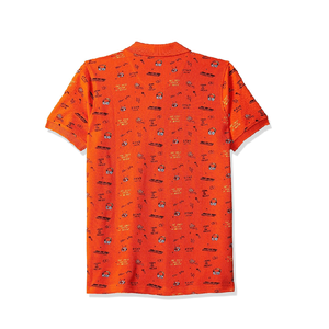 เสื้อโปโลผู้ชายพิมพ์ลายทรงเข้ารูปทันสมัยราคาส่ง ออกแบบได้ตามต้องการ เสื้อโปโลเด็กผู้ชายแบบลำลอง คอปกพับได้ จากบังกลาเทศ - Product Image 6