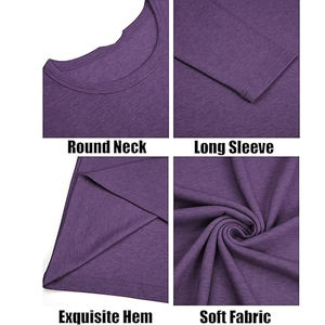 Camiseta Deportiva para Hombre, Estilo Universitario, Ajustada, para Gimnasio, Culturismo, Manga Larga, con Dobladillo Curvo, para Otoño - Product Image 6