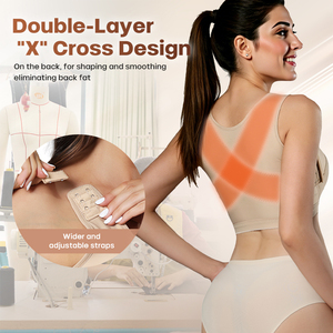 <span class=keywords><strong>Soutien</strong></span>-<span class=keywords><strong>gorge</strong></span> push-up sans fil pour femme, <span class=keywords><strong>post</strong></span>-chirurgie, compression, design 3D, haut sculptant, <span class=keywords><strong>augmentation</strong></span> <span class=keywords><strong>mammaire</strong></span>, faja, gaine amincissante - Product Image 5