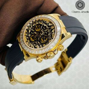 Reloj Cronógrafo de Acero Inoxidable de Lujo para Hombre Charm Jewells, Movimiento Mecánico, Resistente al Agua 10 Bar, Esfera Analógica de Cristal, 40 mm - Product Image 1