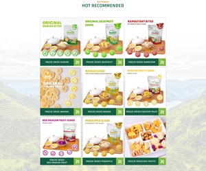 VF Sweet Jacquier jaune séché frit sous vide à basse température du Vietnam Catégorie de produit Emballage en vrac personnalisé Fruits secs - Product Image 5