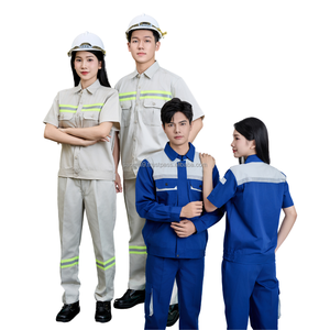 Trajes DE TRABAJO DE ALTA CALIDAD para hombres, ropa de trabajo para trabajadores de fábrica, ropa de trabajo de electricista con logotipo de fábrica FMF-Muestra gratis - Product Image 2