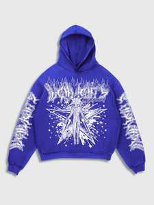 Conjunto Deportivo Personalizado de Alta Formalidad con Sudadera con Capucha y Pantalones Holgados Estampados, Último Diseño en Ropa Deportiva - Product Image 2