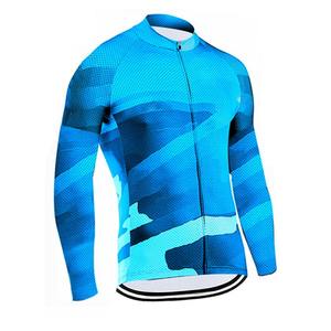 Camiseta Deportiva Personalizada de Manga Larga para Hombre, Ropa de Ciclismo de Primavera/Otoño, Camiseta de Ciclismo de Montaña de Secado Rápido y Cómoda - Product Image 2