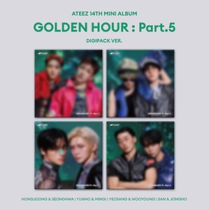 ATEEZ GOLDEN HOUR: Parte 5 [Versión DIGIPACK UNIT] 14º Mini Álbum - Product Image 1