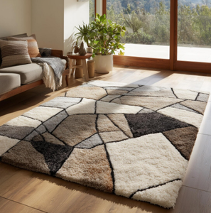 Multicolor hand tufted wool high quality modern pattern handmade Eco friendly shape <b>rug</b> for Living room kids hotels office - Product Image 4