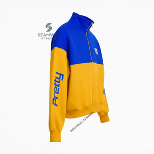 Sigma Gamma Rho Quarter <b>Zip</b> Pullover Women Short <b>Zip</b> <b>Jumper</b> Casual Mock Neck Quarter <b>Zip</b> Sweatshirt Stand Collar <b>Zip</b> Up Pullover - Product Image 3