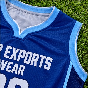 Conjunto de Uniforme de Baloncesto Personalizado Azul Rey con Panel Lateral Azul Cielo, Jersey y Pantalones Cortos con Estampado Personalizado para Equipos de Baloncesto - Product Image 3