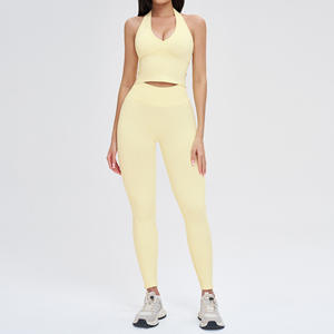 Nuevos Conjuntos Deportivos de Dos Piezas para Gimnasio, Sujetadores Deportivos, Leggings, Ropa Deportiva, Ropa de Entrenamiento, Conjuntos de Yoga para Mujer - Product Image 2