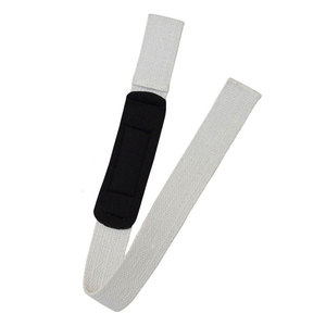 Customizable Cotton Weight Lifting <b>Straps</b> with Padding Heavy Duty Wrist Wrap Support for Deadlift Powerlifting Weight Training - Product Image 4