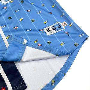 Maillot de baseball personnalisé en gros pour équipe/club, uni, avec logo imprimé numériquement, uniforme de baseball cousu, maillot d'équipe - Product Image 2