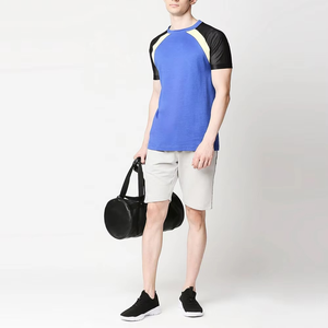 2026 Model Superior Quality Custom Logo Style Men's <b>T</b>-<b>Shirt</b> Canvas Fabric O-Neck Regular Fit Breathable <b>Ringer</b> Style - Product Image 4