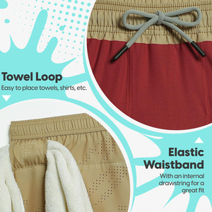Shorts de sport d'été pour hommes, respirants et à séchage rapide, pour la course, la gym, la musculation et les entraînements décontractés - Product Image 5