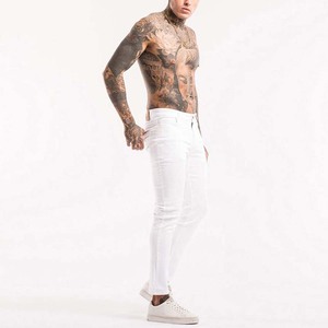 Jeans en denim pour hommes en gros – Nouvelle collection été, coupe droite décontractée, taille haute, respirant, délavé, personnalisable - Product Image 4