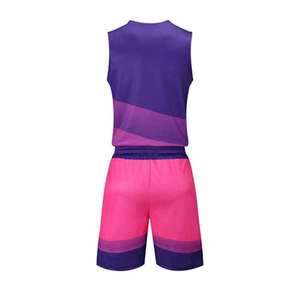 Uniforme de basketball grande taille à marque privée, personnalisé, manches longues, anti-UV, tissu respirant à séchage rapide, prix de gros - Product Image 2