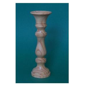 เชิงเทียนไม้รูปวงรี ตกแต่งบ้านแบบธรรมชาติ - Product Image 3