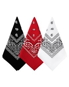 Bandana personnalisée Hysaf Apparels Co, imprimée sur tissu doux en coton, motif paisley, design carré, pour couvrir la tête, le cou et le visage. - Product Image 1