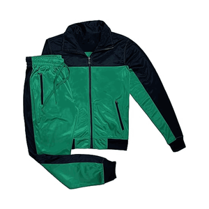 Ensemble de survêtement unisexe pour l'école primaire, bleu gris, polaire polyester, vêtements de sport pour enfants - Product Image 4
