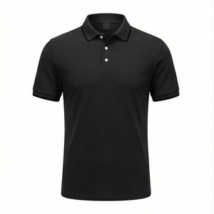 เสื้อโปโลกอล์ฟผู้ชาย ระบายอากาศได้ดี แขนสั้น ประสิทธิภาพสูง แห้งเร็ว ผ้าฝ้ายพรีเมียม สีสันปรับแต่งได้ กระชับพอดีตัว - Product Image 1