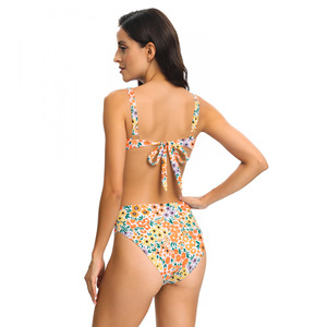 Traje de Baño de Una Pieza Personalizado con Estilo o Logotipo de Fábrica ODM para Mujer, Sexy, para Verano, Playa, con Espalda Descubierta y Estampados - Product Image 3