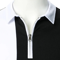 Nouvelle Marque T-shirts Solides pour Hommes Broderie Personnalisée Manches Courtes Léopard Service ODM Style Vintage Coton/Polyester Dobby