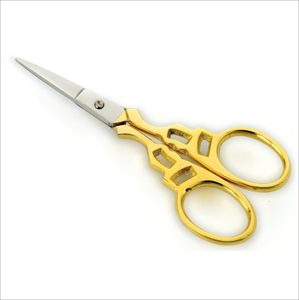 Ciseaux de manucure en acier inoxydable à lame courbée, outils de précision fins et tranchants pour le soin des cuticules, outils de pédicure pour la beauté - Product Image 1