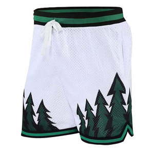 Pantalones Cortos Deportivos Ligeros de Malla Transpirable para Hombre, Doble Capa, con Cordón Ajustable en la Cintura, Logotipo Personalizado, Ropa Deportiva para Gimnasio - Product Image 6