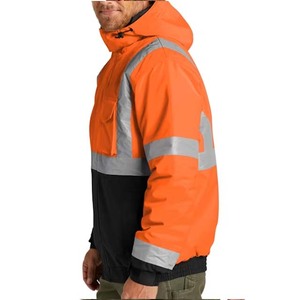 ZOHSUB POWER INDUSTRY Customized Safety <b>Jacket</b> ANSI/EN ISO 20471 CLASS 1 LED Flash Waterproof for <b>Workers</b> - Product Image 3