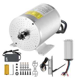 Kit Motore Elettrico Brushless DC 1800W 48V 4500rpm con Controllo Velocità e Pedale Acceleratore per Go Kart e Biciclette Elettriche - Product Image 1
