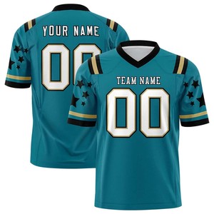 Vêtements de sport pour jeunes, maillot de football américain, tissu respirant, fournisseur d'uniformes d'équipe de club, séchage rapide, athlétique - Product Image 6