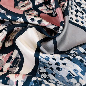 New Adult Women's Small <b>Square</b> <b>Scarf</b> Digital Printed Geometric Breathable Elegant Neck Hair Bag Bandana Luxury All Seasons High - Product Image 6