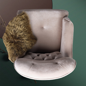 Luxury Velvet Chesterfield <b>Sofa</b> Deep Button Tufted Upholstered Couch Elegant Classic Oval Shape Metal Legs Living Room <b>Hotel</b> - Product Image 6