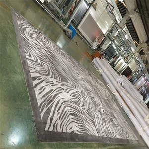 Ensembles de tapis tuftés à la main abstraits personnalisés tapis au design moderne tapis commercial mural tapis fait main pour hôtel villa - Product Image 4