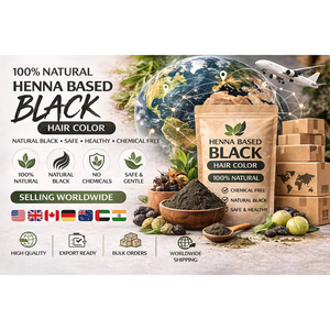 Polvo de Coloración Capilar Safe Shade, Negro Suave, Sin PPD, Fórmula Instantánea - Product Image 5