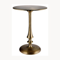 Table d'appoint en métal la plus vendue, élégante, nouvelle arrivée, mobilier de maison moderne de luxe personnalisé, design antique, fournisseur OEM ODM pour l'exportation