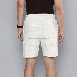 Pantalones cortos de lona informales sólidos de cintura alta ligeros para hombre, cómodos, de secado rápido, de alta calidad, a la venta en línea - Product Image 3