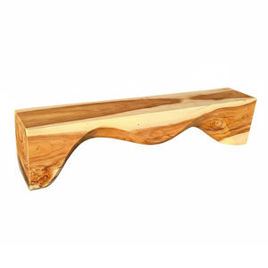 Banco Minimalista en Forma de M de Madera Maciza de Suar Exótica de Alta Gama, Distribuidor Mayorista de Muebles Decorativos - Product Image 1