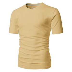 Camisetas Deportivas Personalizadas para Hombre, de Verano, Antiolor, Elásticas, de Spandex/Poliéster, Ajustadas, de Manga Corta, con Diseño Simple en la Parte Delantera - Product Image 5