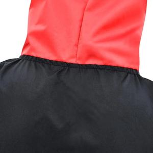 OEM survêtement en nylon personnalisé pour hommes Patchwork Colorblock veste de survêtement mode Street Wear ensemble coupe-vent - Product Image 5