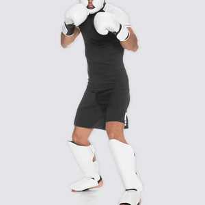 Heavy Duty Punching Boxing Gloves Adjustable Wrist <b>Strap</b> Training Gloves Wholesale Custom Logo - Product Image 4