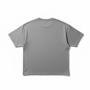 เสื้อยืดทรงบ็อกซี่ผู้ชายไซส์ใหญ่ สไตล์สตรีทแวร์ ไหล่ตก ผ้าคอตตอนหนา  เสื้อเปล่าไม่มีลาย รับทำป้ายแบรนด์ เสื้อยืดขายส่ง - Product Image 3