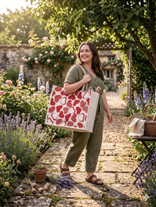 Sac fourre-tout de plage en toile de coton avec logo personnalisé, sac de courses réutilisable avec fermeture éclair et poignée en sangle de coton - Marque Urban Tote - Product Image 3