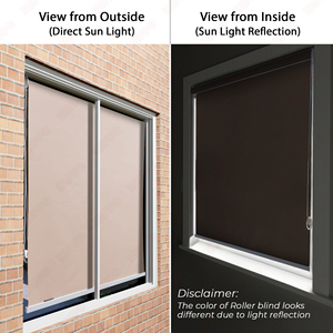 Blackout Solid Indoor <b>Roller</b> Blind (Acrylic Coated) - Product Image 4