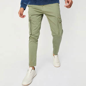 Pantalones Cargo para Hombre de Primera Calidad, Estilo Moderno, Color Liso, Artículo de Moda en el Mercado - Product Image 1