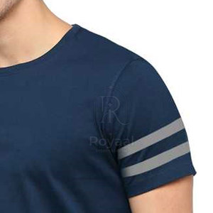 Camiseta de color sólido 100% algodón para hombre, cómoda, de corte holgado, ropa informal para hombre, camiseta estampada a bajo precio - Product Image 5